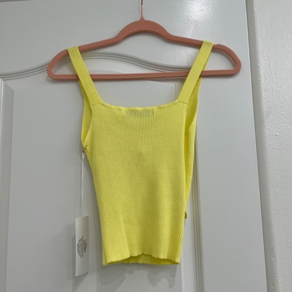 Bishop + Young Sardinia Wrap Tank - Size XS or Small - NWT - Limoncello - Picture 5 of 5